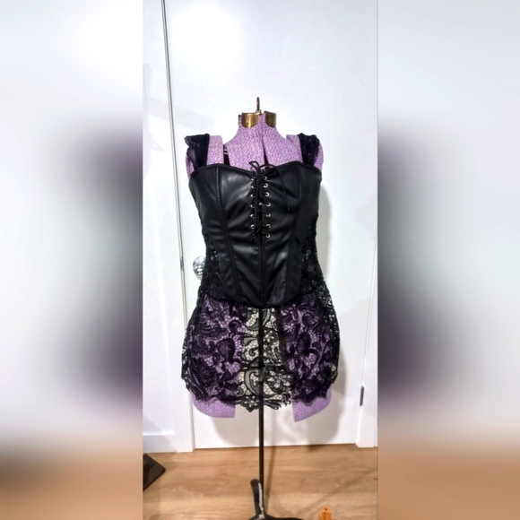Other - Leather Look Fashion Corset